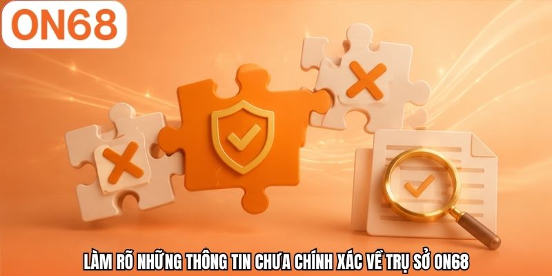Làm rõ những thông tin chưa chính xác về trụ sở ON68